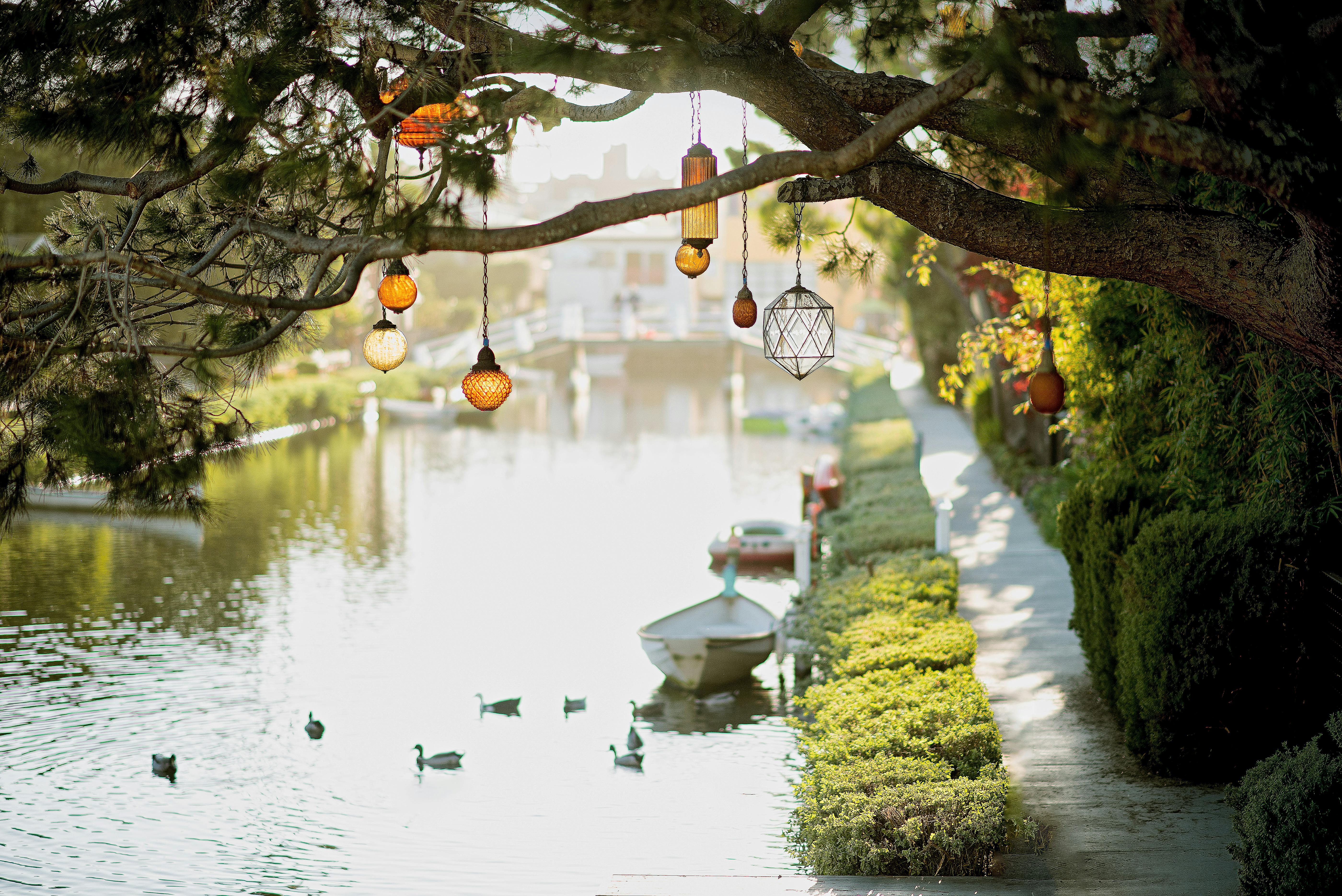 Venice Grand Canal gondolas Italy