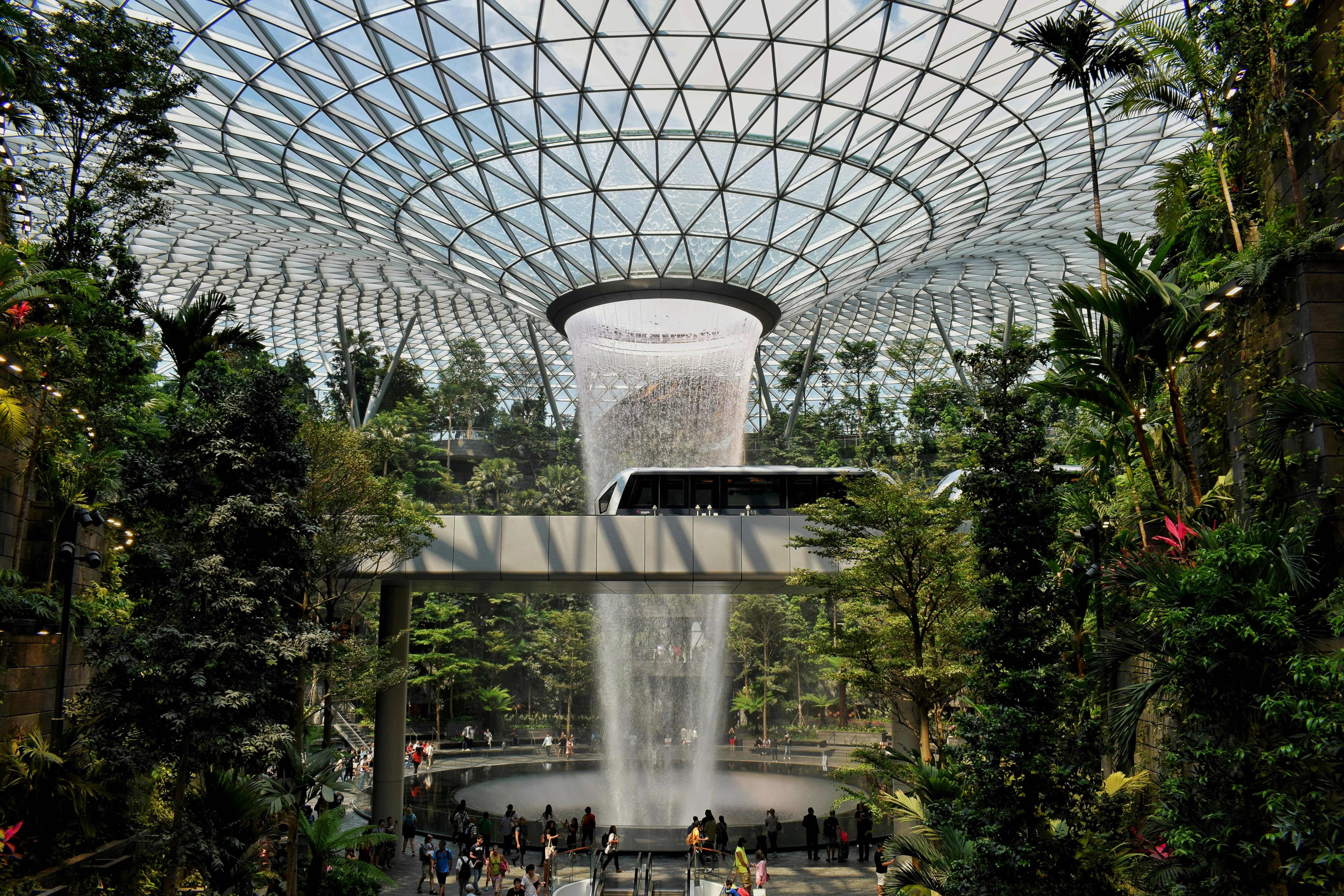 Marina Bay Sands Singapore skyline reflection